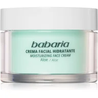 Kremy do twarzy - Babaria Aloe Vera krem nawilżający z aloesem 50 ml - miniaturka - grafika 1