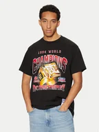 Koszulki męskie - DC T-Shirt Champion Ring ADYZT05430 Czarny Standard Fit - miniaturka - grafika 1