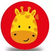 Piłki dla dzieci - Piłka PVC Sportox Kids 230mm - Żyrafa Artyk - miniaturka - grafika 1