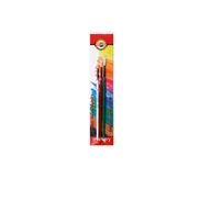 Przybory szkolne - Koh-i-noor Koh-I-Noor Pędzle Okrągłe Szkolne 9935 nr2,4,6 9935003002PS2504 - miniaturka - grafika 1