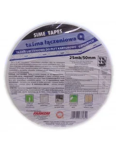 TAŚMA ŁĄCZENIOWA DO PŁYT KARTONOWO-GIPSOWYCH Q-25 (50MM/25M) - Taśmy klejące - miniaturka - grafika 2