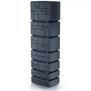 Zbiornik na deszczówkę MPI Tower Stone 500 l antracytowy - Zbiorniki na deszczówkę - miniaturka - grafika 1