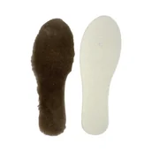 Akcesoria obuwnicze - Skórzane wkładki do butów, kapci, 100% wełna, ciepłe, przeciwpotne r.38 - miniaturka - grafika 1