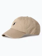 Czapki i chusty sportowe męskie - Polo Ralph Lauren Męska czapka z daszkiem Mężczyźni Bawełna beżowy jednolity, ONE SIZE - miniaturka - grafika 1