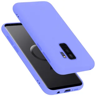 Pokrowiec Do Samsung Galaxy S9 PLUS Etui w LIQUID JASNY FIOLET TPU Silikon Case Cover Obudowa Ochronny Cadorabo - Etui i futerały do telefonów - miniaturka - grafika 1