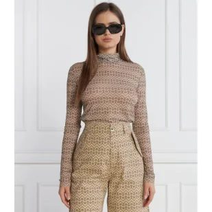 Patrizia Pepe Bluzka | Slim Fit - Bluzki damskie - miniaturka - grafika 1