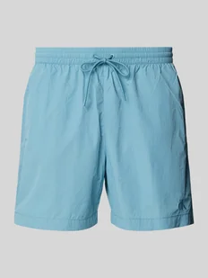 Spodenki kąpielowe o kroju regular fit z wyhaftowanym logo model ‘DRAWSTRING’ - Kąpielówki męskie Spodenki kąpielowe o kroju regular fit z wyhaftowanym logo model ‘DRAWSTRING’ - Kąpielówki męskie - miniaturka - grafika 1