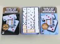 Mały naukowiec - DOMINO W METALOWYM PUDEŁKU 57944 MADEJ - miniaturka - grafika 1