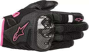 Rękawice motocyklowe Alpinestars Stella Smx-1 Air V2 Rękawiczki Black Fuksja, Czarny/Fuksja, S - Rękawice motocyklowe - miniaturka - grafika 1