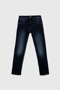 Spodnie i spodenki dla chłopców - Pepe Jeans jeansy dziecięce Cashed - grafika 1