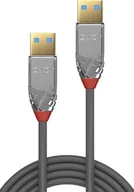 Kable USB - Lindy 36625 Kabel USB 3.0/3.1 A-A Cromo Line 0,5m LY-36625 - miniaturka - grafika 1