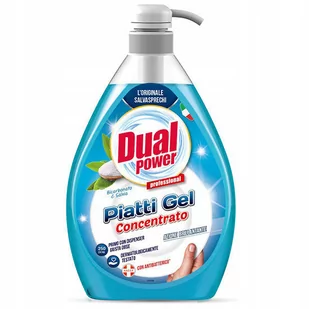 Dual Power  Soda i szałwia - Koncentrat do mycia naczyń (1L) 0DCD-85766 - Płyny do naczyń - miniaturka - grafika 1