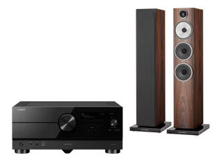 Kino domowe Yamaha RX-A4A (czarny) + 704 S3 (mokka) - Kino domowe - miniaturka - grafika 1