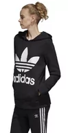 Bluzy damskie - Adidas, Bluza damska, Trefoil CE2408, czarny, rozmiar 34 - miniaturka - grafika 1