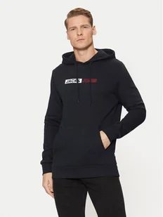 Jack&Jones Bluza 12233599 Granatowy Regular Fit - Bluzy męskie - miniaturka - grafika 1