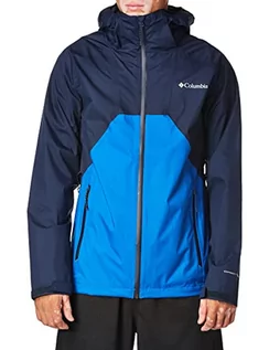 Kurtki męskie - Columbia Rain Scape Kurtka Mężczyźni, collegiate navy/bright indigo M 2021 Kurtki przeciwdeszczowe 1889276465-M - grafika 1