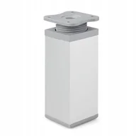 Meble modułowe i akcesoria - Nóżka meblowa regulowana noga kwadratowa 40x40 Atm H-100mm Aluminium DN-027 - miniaturka - grafika 1