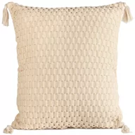 Poszewki na poduszki - Poszewka 60 x 60 Dekoracyjna Seville 4C Beżowy - miniaturka - grafika 1