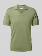Koszulki męskie - T-shirt z dekoltem w serek model ‘ALLI’ - miniaturka - grafika 1