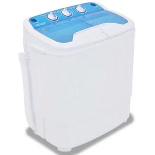 Pralka vidaXL Mini pralka, dwa bębny, 5,6 kg 50549 - Pralki - miniaturka - grafika 1