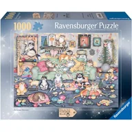Puzzle - Puzzle 1000 Łobuziarskie koty w święta - miniaturka - grafika 1
