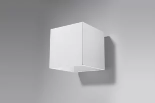 Sollux Lighting Kinkiet QUAD 1 biały DEEP SPACE - Lampy ścienne - miniaturka - grafika 1