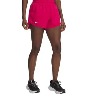 Under Armour UA Fly by 3'' szorty - cieniowana fuksja/cieniowana fuksja/odblaskowe - MD - Spodenki damskie - miniaturka - grafika 1
