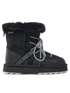 Śniegowce damskie - EMU Australia Śniegowce Blurred W12641 Czarny - miniaturka - grafika 1
