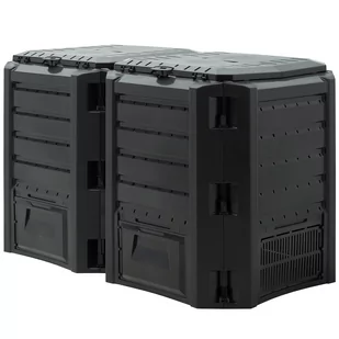 Kompostownik Czarny 800L 135x72x83cm - Kompostowniki - miniaturka - grafika 1