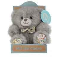 Maskotki i pluszaki - Chinchilla, misiek szary w displayu - miniaturka - grafika 1