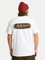 Koszulki męskie - Billabong T-Shirt Runner Up EBYZT00361 Biały Regular Fit - miniaturka - grafika 1