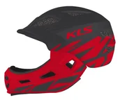 Kaski rowerowe - Kask rowerowy Kellys SPROUT | ANTHRACITE RED 52-57cm - miniaturka - grafika 1