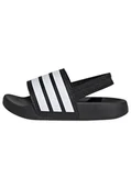 Buty dla chłopców - adidas Uniseks - niemowlęta ADILETTE ESTRAP SLIDES INFANTS, Core Black/Cloud White/Core Black, 20 EU - miniaturka - grafika 1
