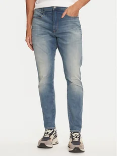 G-Star Raw Jeansy D05385-8968-071 Granatowy Slim Fit - Spodnie męskie - miniaturka - grafika 1