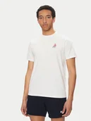 Koszulki męskie - Helly Hansen T-Shirt Shoreline 54601 Biały Regular Fit - miniaturka - grafika 1