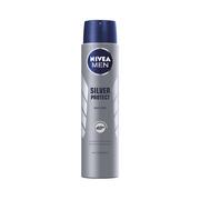 Dezodoranty i antyperspiranty męskie - Nivea Silver Protect Antyperspirant w sprayu - miniaturka - grafika 1