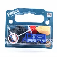 Samochody i pojazdy dla dzieci - POLICJA RADIOWÓZ SAMOCHÓD AUTO ZESTAW DO ZABAWY - miniaturka - grafika 1