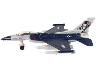 Samolot Napęd Frykcyjny Światła Dźwięki 1:72 Granatowy - Modele zdalnie sterowane - miniaturka - grafika 5