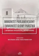 Polityka i politologia - Immunitet parlamentarny i immunitet głowy państwa - miniaturka - grafika 1