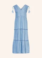 Sukienki - Pepe Jeans Sukienka Effie W Stylu Jeansowym blau - miniaturka - grafika 1