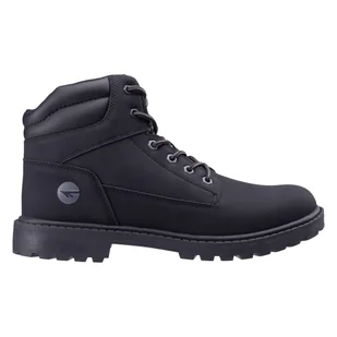 Męskie Buty HI-TEC ALMAS MID M000264264 – Czarny - Buty trekkingowe męskie - miniaturka - grafika 1