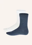 Skarpetki damskie - Falke Skarpety Happy, 2 Pary blau - miniaturka - grafika 1