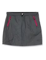 Spódnice - 4F Damska spódnica AW22TFSKF002, antracytowa, XXL, Antracyt, XXL - miniaturka - grafika 1