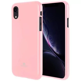 Mercury Jelly Case iPhone XS MAX MER003551 jasno różowy MER003551 - Etui i futerały do telefonów - miniaturka - grafika 1