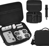 Akcesoria do drona - PRZENOŚNA TORBA ETUI CASE FUTERAŁ OCHRONNY NA RAMIĘ NA DRONA I AKCESORIA DO DJI NEO CZARNA - miniaturka - grafika 1