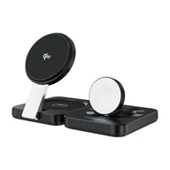 Ładowarki do telefonów - Składana ładowarka magnetyczna 3w1 Choetech Qi2 - miniaturka - grafika 1