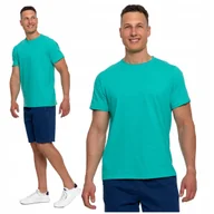 Koszulki męskie - T-SHIRT MĘSKI Z KRÓTKIM RĘKAWEM GŁADKA KOSZULKA BAWEŁNIANA BLUZKA MORAJ M - miniaturka - grafika 1