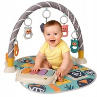 Maty edukacyjne - Mata Edukacyjna Pianino Grzechotki Interaktywna dla Niemowląt 5008 - miniaturka - grafika 1