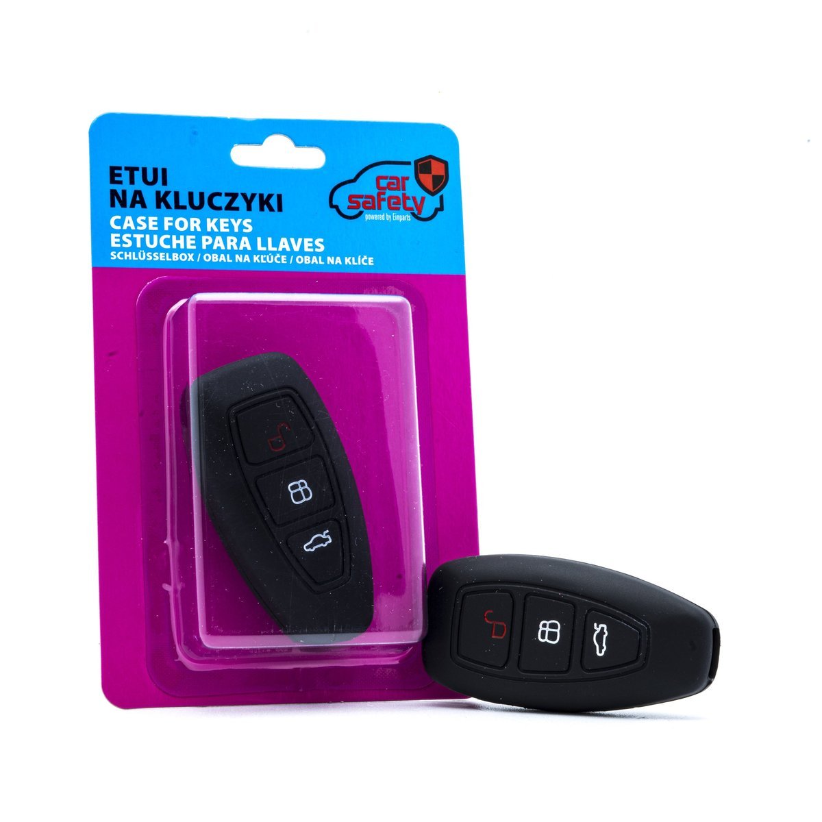 CARSAFETY ETUI SILIKONOWE NA KLUCZYK DO FORD FIESTA MONDEO GALAXY FOCUS