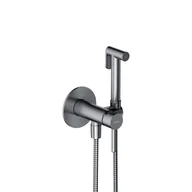 Baterie podtynkowe - Bateria podtynkowa bidetowa Simplon nikiel szczot Omnires - miniaturka - grafika 1